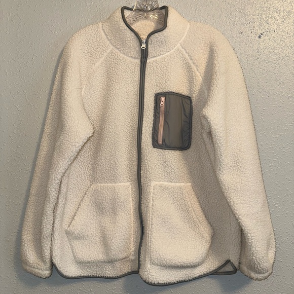 Old Navy ActiveWear Fleece Zip Up - Picture 2 of 4